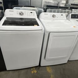 Samsung Top Load Washer Dryer Set $600 