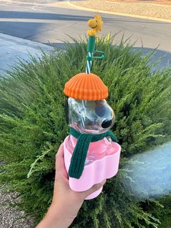 Snoopy cup holder
