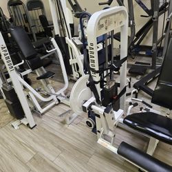 Paramount 12 piece commercial gym equipment exercise fitness weight machine bundle