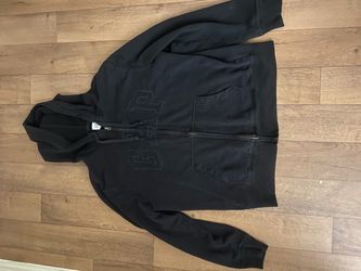 Gap Full-Zip Black Hoodie Sweatshirt