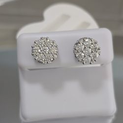 Silver And Monssanite 