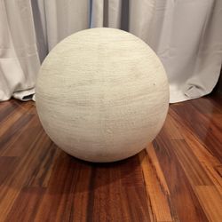 Pottery Barn Large Decorative Stone Sphere – Accent Piece
