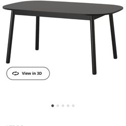Black Dining table