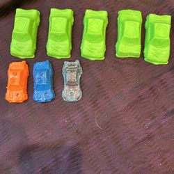 6pc Monster Truck Accessories Cars To Crush