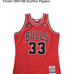 Mitchell & Ness Bulls Jersey Scottie Pippen Xl