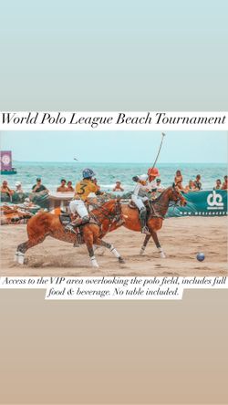 Miami Polo Cup VIP Wristbands All Weekend 