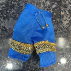 Barbie Clothing Genguine 1996 Vintage BLUE & GOLD GLITTER SWIM TRUNKS ~ Ken