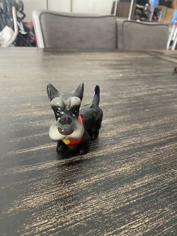 Vintage Walt Disney Jock Lady and the Tramp Figurine from Disney Japan