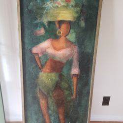 Original ARTIST OIL ON BOARD PAINTING