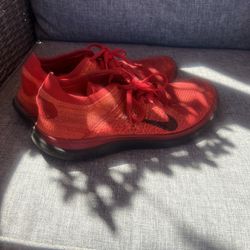 Red And Black Men Nike Shoes