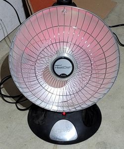 Presto 1000 Watts Heat Dish Parabolic Electric Heater Model 0791708