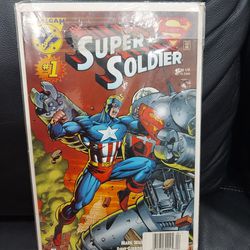 Dc vs Marvel Super solder #1 comic book
