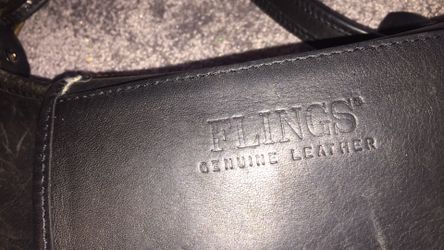 Flings , heavy leather, old , good condition