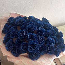 Blue flowers