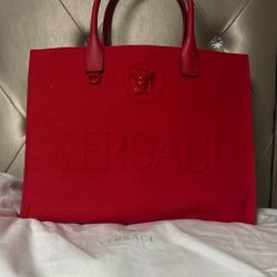 Cartera Versace Roja