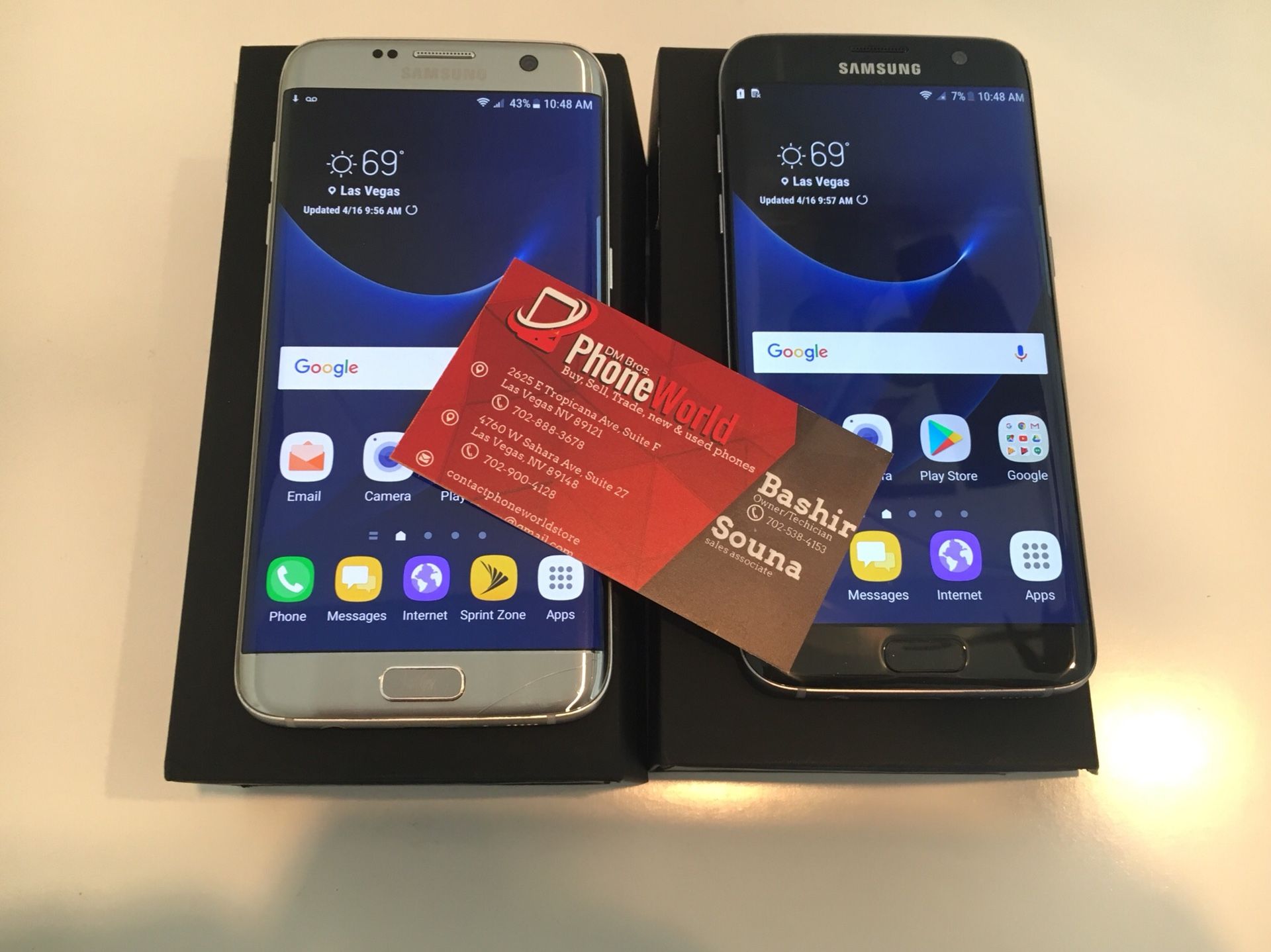 DISCOUNTED SAMSUNG GALAXY S7 Edge For Sprint or Boost Mobile