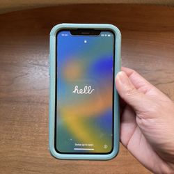 iPhone X -64GB Unlocked + Brand New Case 