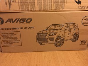 New Avigo Mercedes Ml63 12 Volt Ride On Magenta For Sale