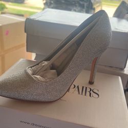 Color : Silver ,size:5.5, Model: Dreams Pairs 
