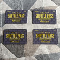 Weekend 1 Coachella Shuttle Passes
