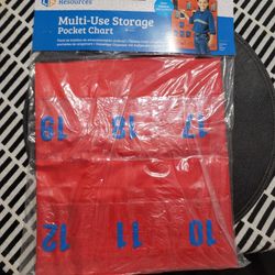 Learning Resources Multi-Use Storage Pocket Chart