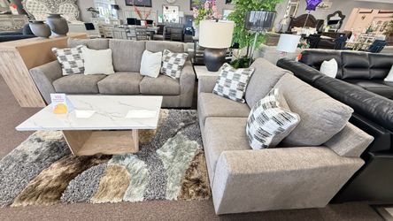 2 PC SOFA AND LOVESEAT