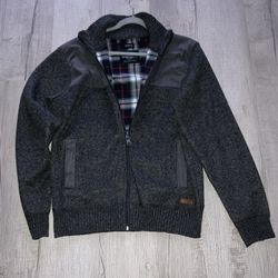 Men’s Zip Up Cardigan $35 Size Xl