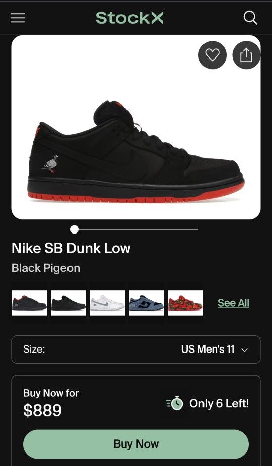 NIKE PIGEON DUNKS