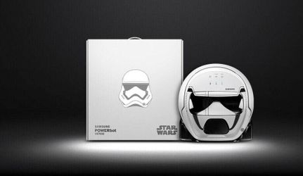 Robotic Vacuum Cleaner POWERbot Star Wars Storm Trooper Samsung New