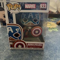 Funko Pop Gingerbread Captain America 933