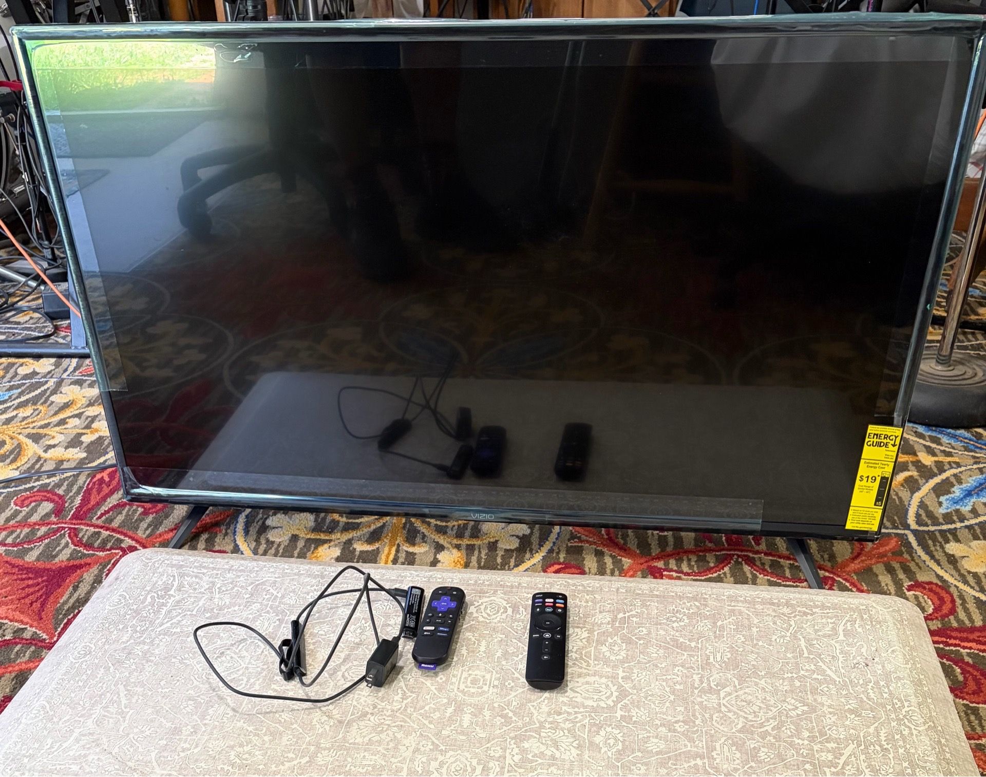 43” Vizio LED smartTV with ROKU stick