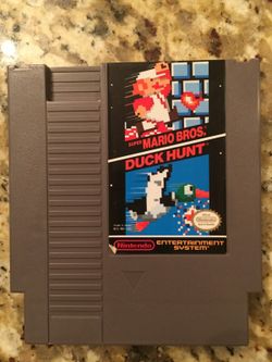 Nintendo NES Game: Super Mario Bros/DuckHunt