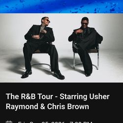 USHER/ CHRIS BROWN TICKETS