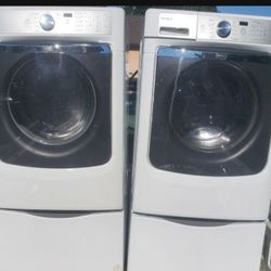 MAYTAG SET WASHER AND ELECTRIC DRYER BIG CAPACITY 