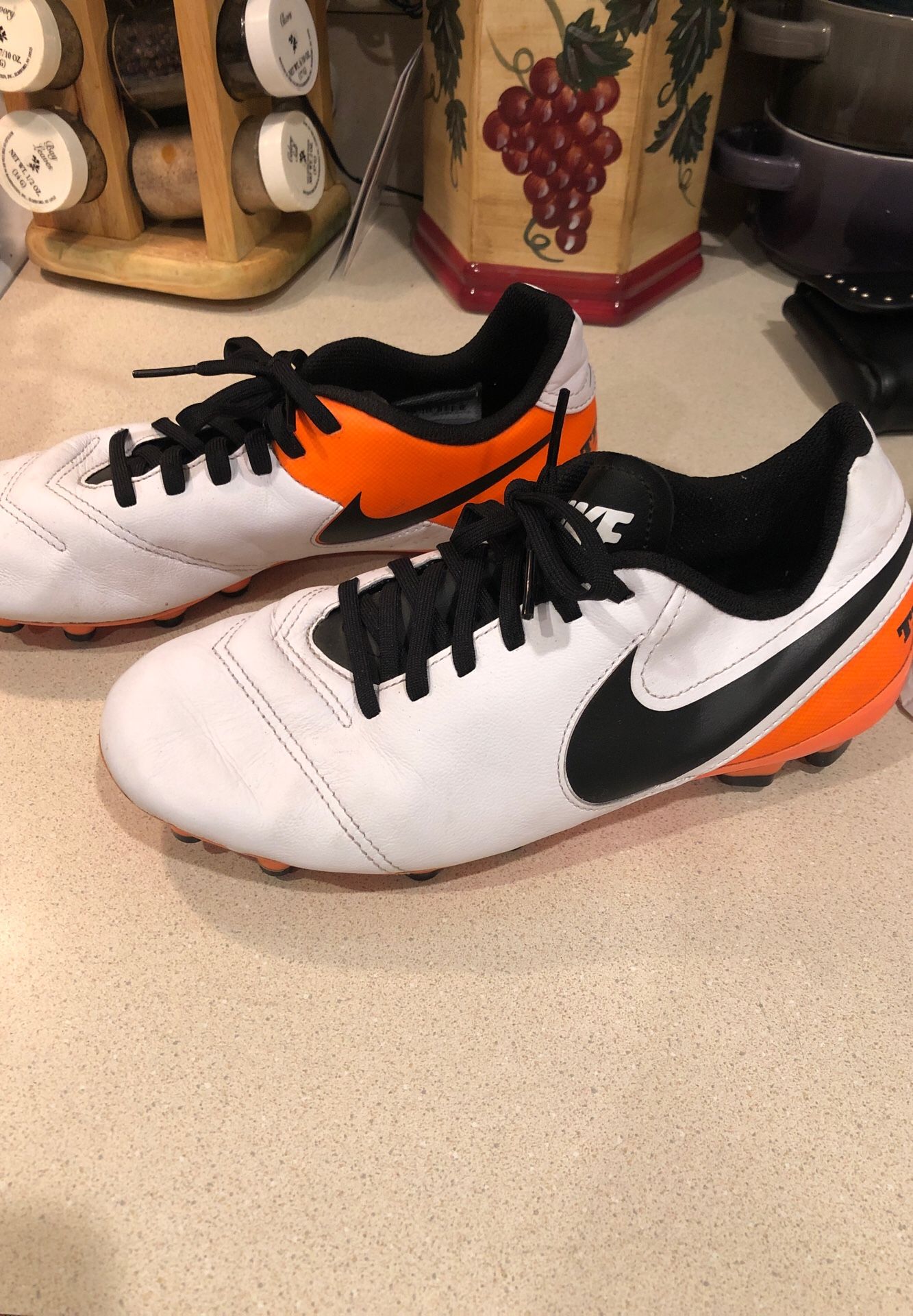 Nike Cleats, size 5Y