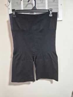 Black High-Waist Shaping Shorts