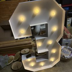 4Ft Number 30 Marquee numbers