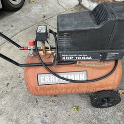 Craftsman  4 Hp 18 Gallon Compressor 