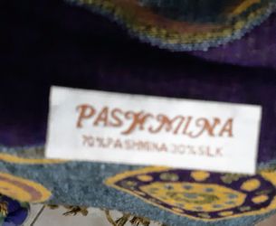 Scarf Wrap Shawl Silk n Pashmina