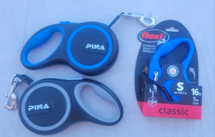 Retractable Dog Leashes In Many Sizes, Styles & Colors