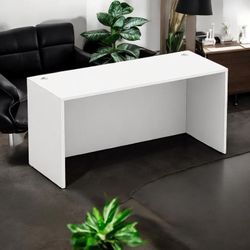 Steelcase White Straight Desk (54" W x 24" D) – From $200 📦 Florida