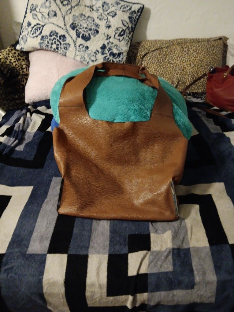 Zara Basic Collection Leather Shoulder Bag