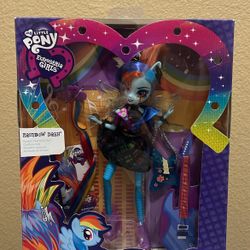 My Little Pony Equestria Girls Rainbow Rocks Rainbow Dash Rockin' Hairstyle Doll