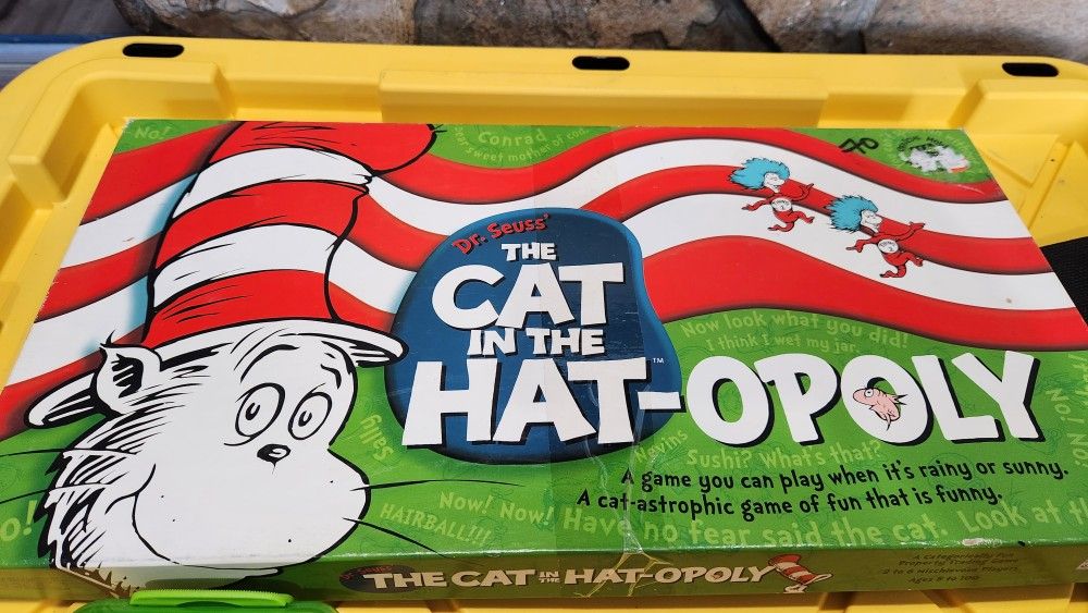 Monopoly Cat In The Hat-Opoly