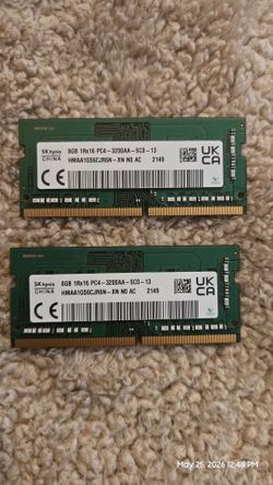 16GB (2x8) DDR4 RAM Laptop