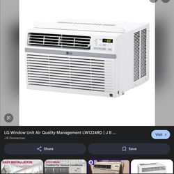 LG  Window AC 4 yrs old works perfect