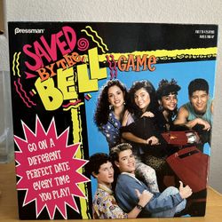 SAVED BY THE BELL BOARD GAME VINTAGE
