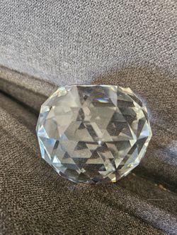 Swarovski Carousel 60MM Blue Paperweight