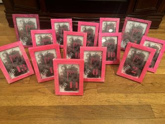 Sweet 16 / Bat Mitzvah / Shower / Wedding Table Frames
