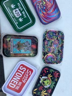 Lot of 13 Rolling Trays Brand New